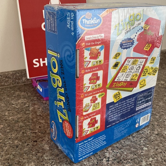 Zingo NEW sealed game bingo with a zing award winner ages 4 and up - Picture 11 of 12